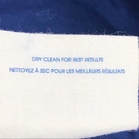 Anthropologie Navy Embroidered Sleeveless Dress XS - Picture 5 of 8